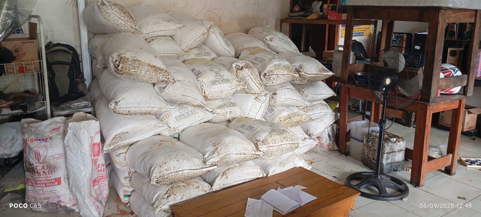 Pengumpulan Ampas Goreng